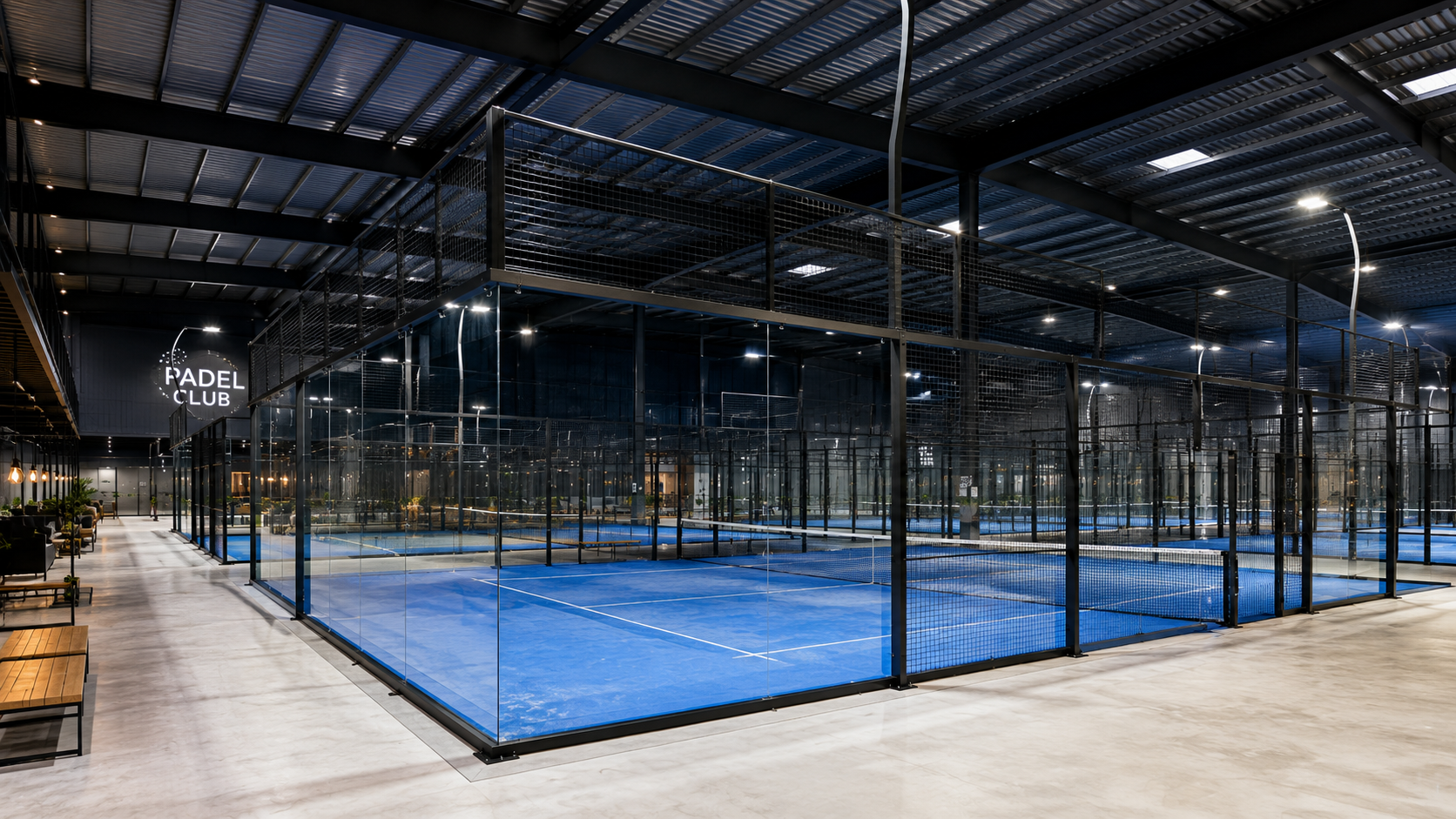 Pistas indoor cubiertas